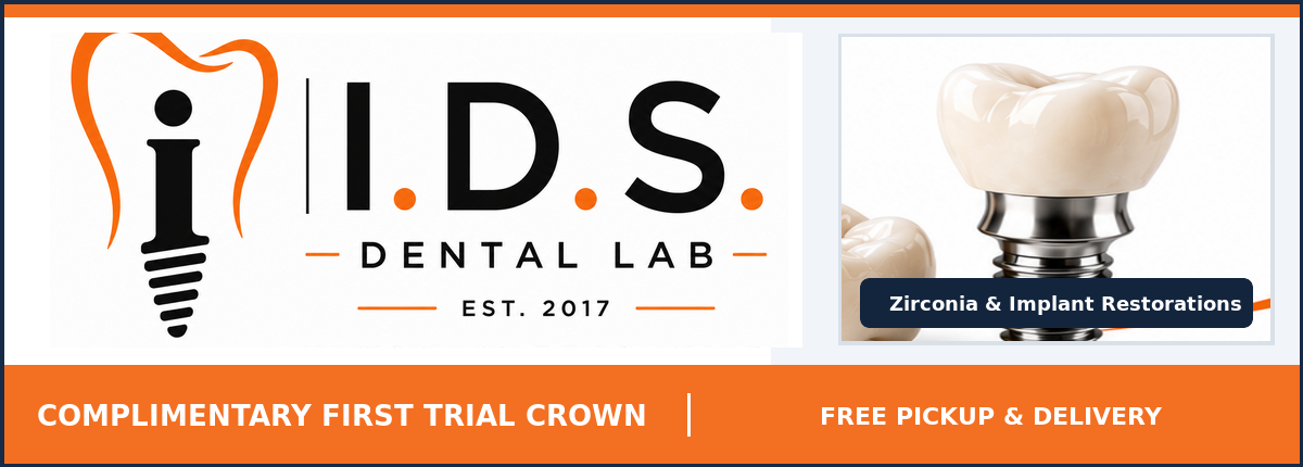 I.D.S. Dental Lab zirconia and implant restorations